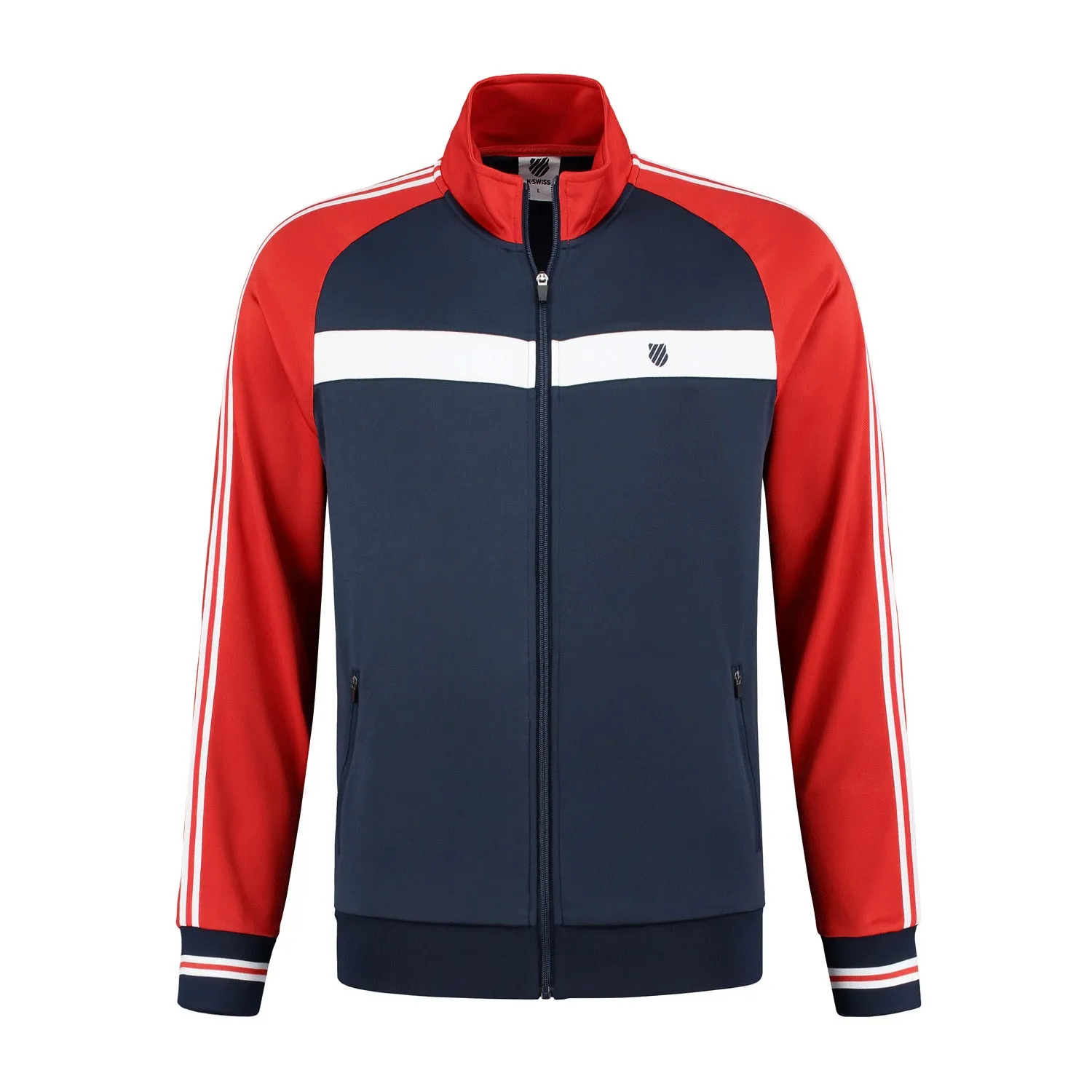 104230-402 | HERITAGE SPORT TRACKSUIT JACKET | NAVY / RED