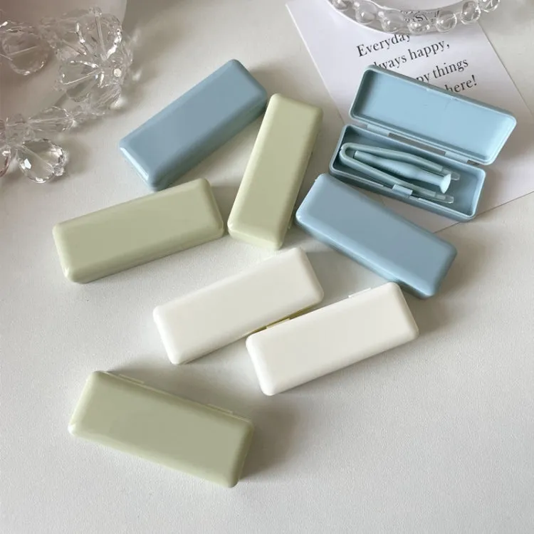 5pcs Simple Portable Contact Lens Case Pupil Remover Clip Combination Tool(Color Random Delivery)