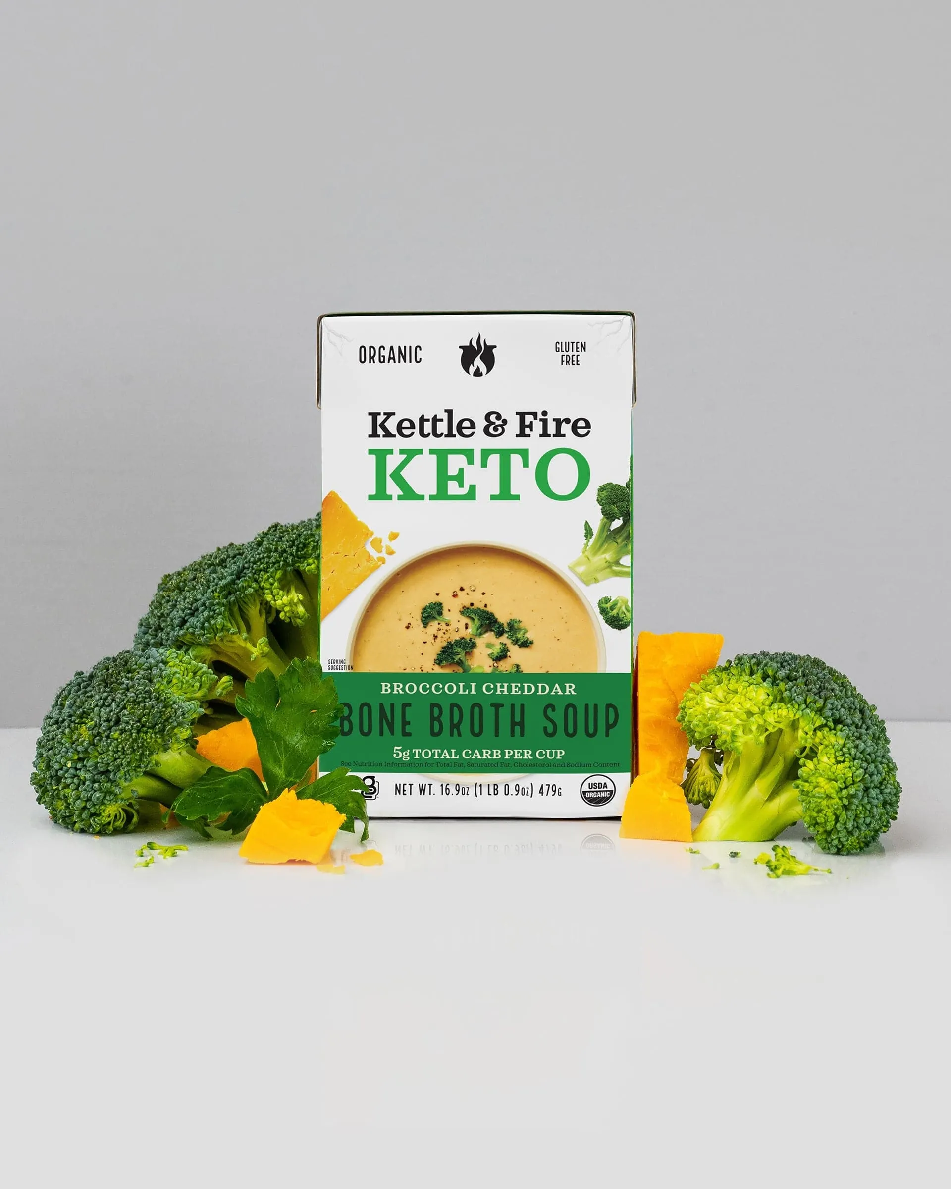 6 Pack: Broccoli Cheddar Keto Soup