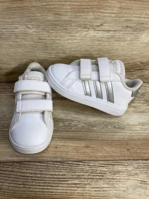 Adidas Kids' Grand Court 2.0 Tennis Shoe White sz 6c