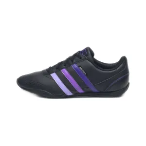 Adidas Neo Label Sport Shoes Leather Black Colour For Women