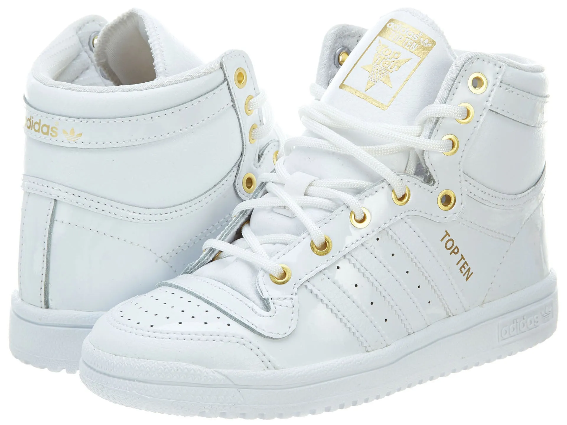 Adidas Top Ten Hi Shoes Little Kids Style : D74526