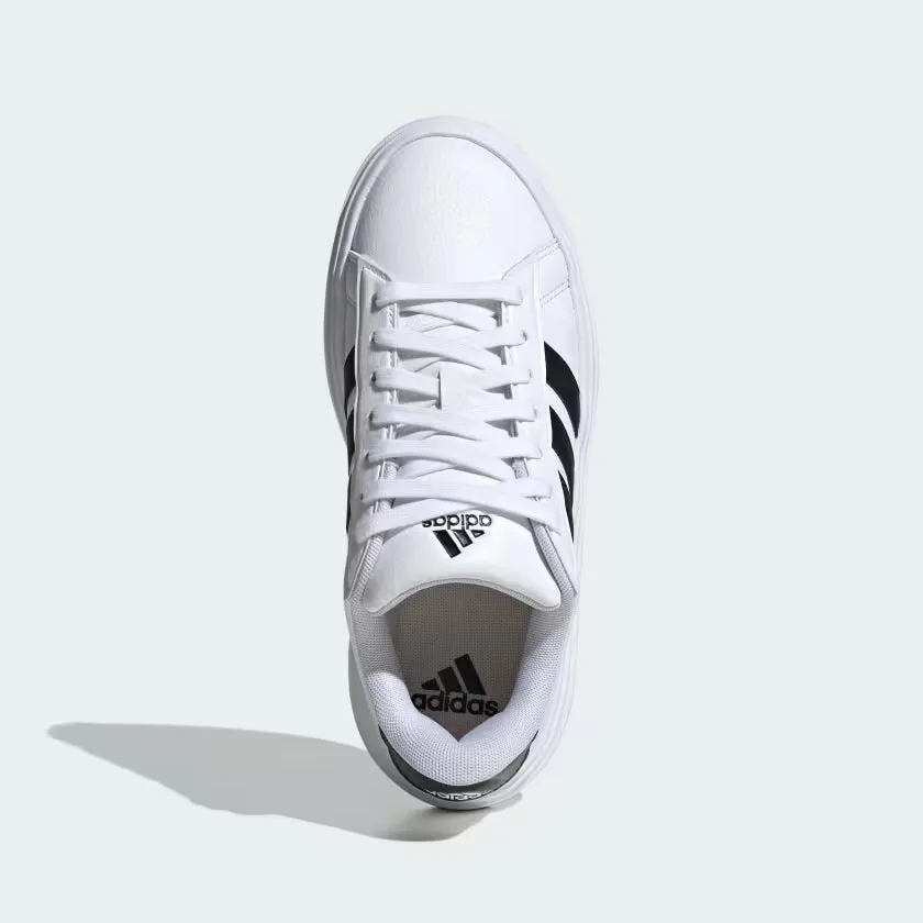 Adidas -  Women's shoes grand court platform white/black