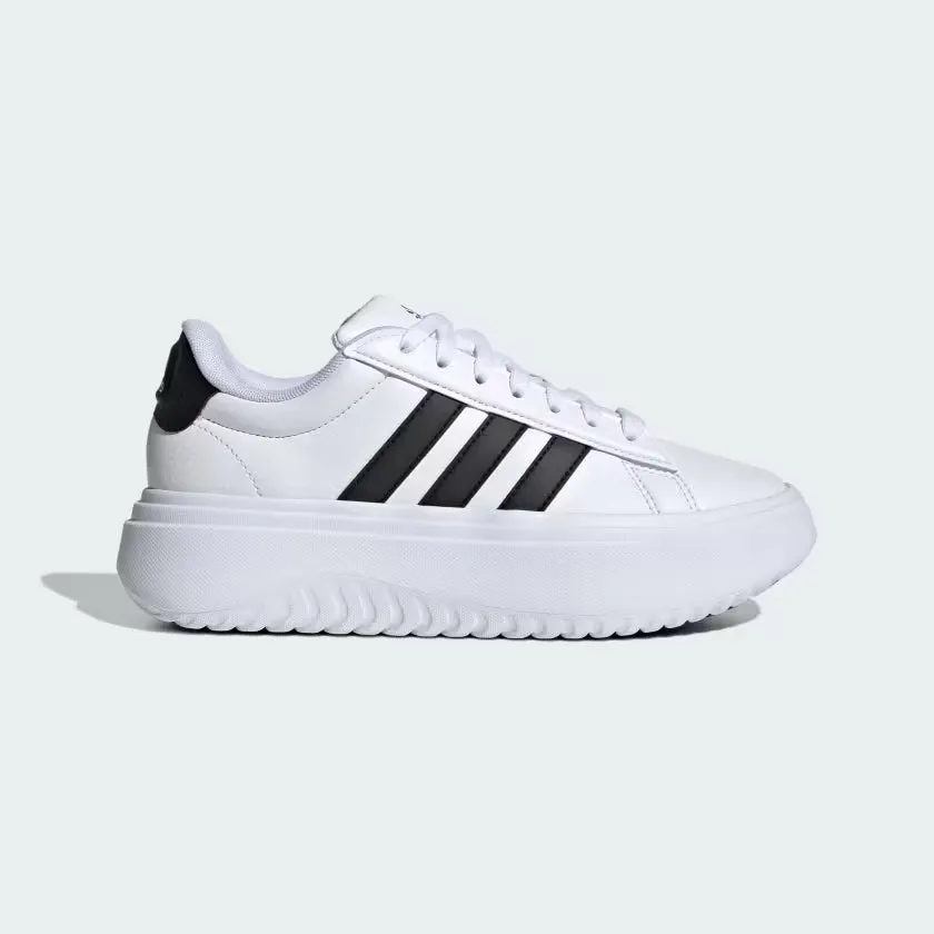 Adidas -  Women's shoes grand court platform white/black