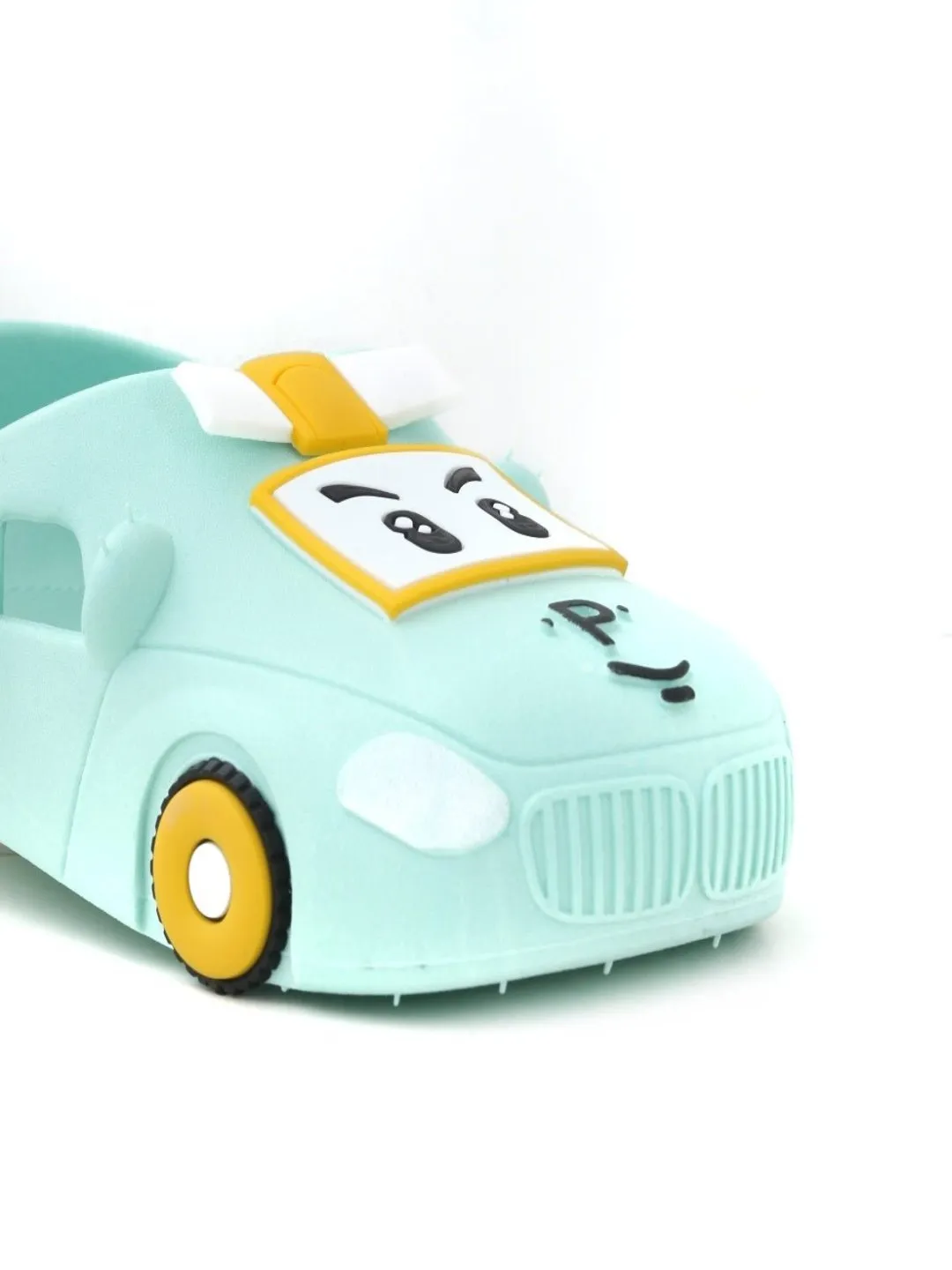 Aqua Car Pattern Clogs for Boys - Fun Meets Comfort