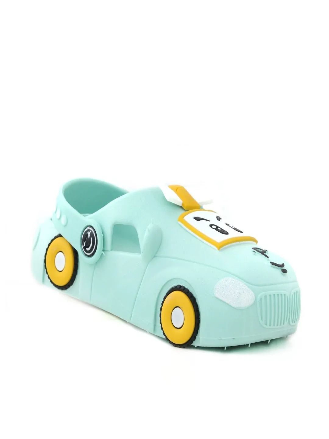 Aqua Car Pattern Clogs for Boys - Fun Meets Comfort