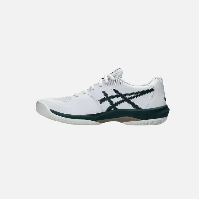 ASICS GAME FF Men's Tennis Shoes – White/Saxon Green