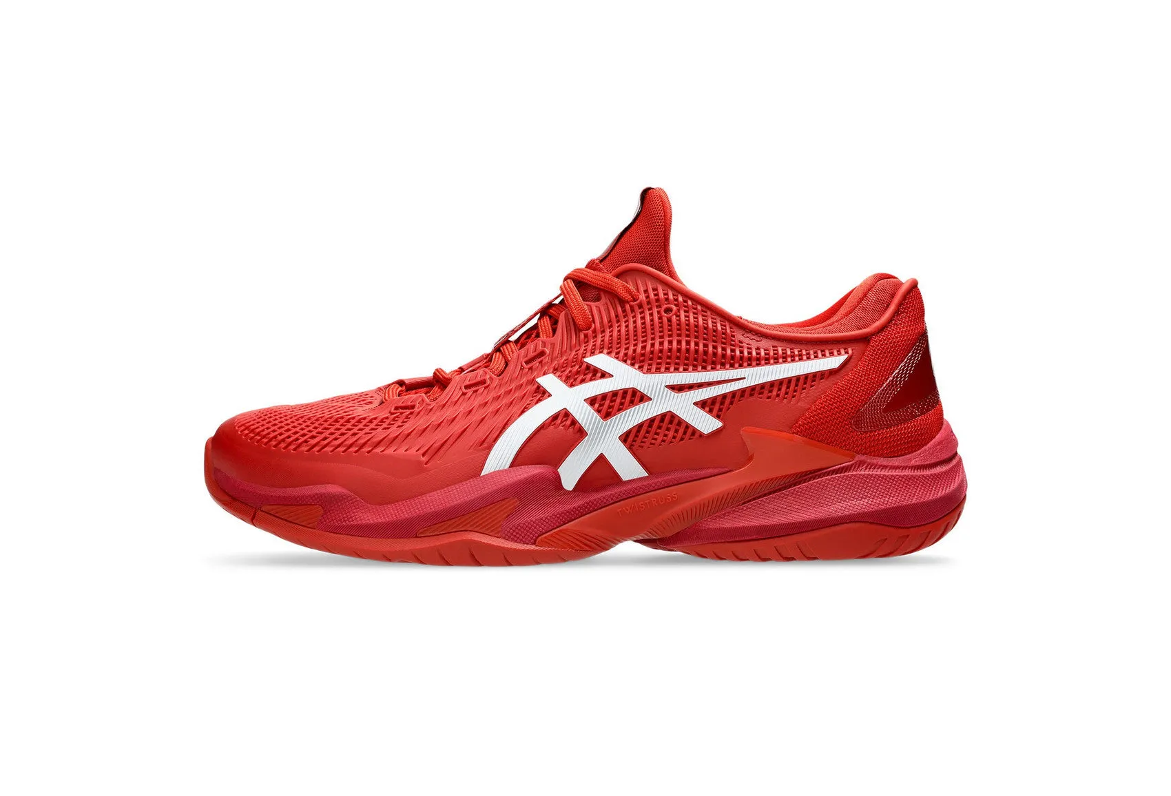 Asics Men's COURT FF 3 NOVAK Tennis Shoes in Rust/White