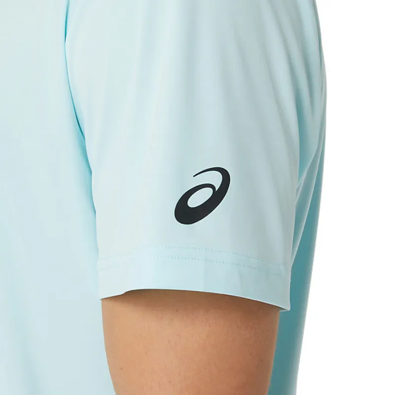 Asics Mens Court GS Graphic Tee - Aquamarine