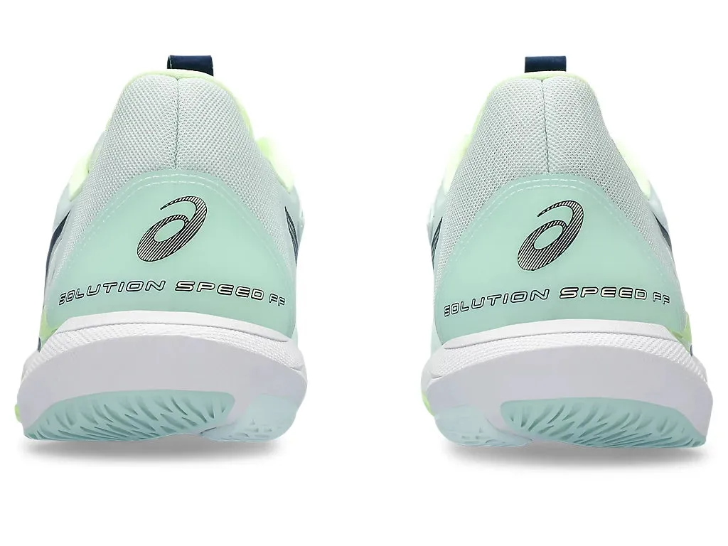 Asics Women's SOLUTION SPEED FF 3 Tennis Shoes in Pale Mint/Blue Expanse