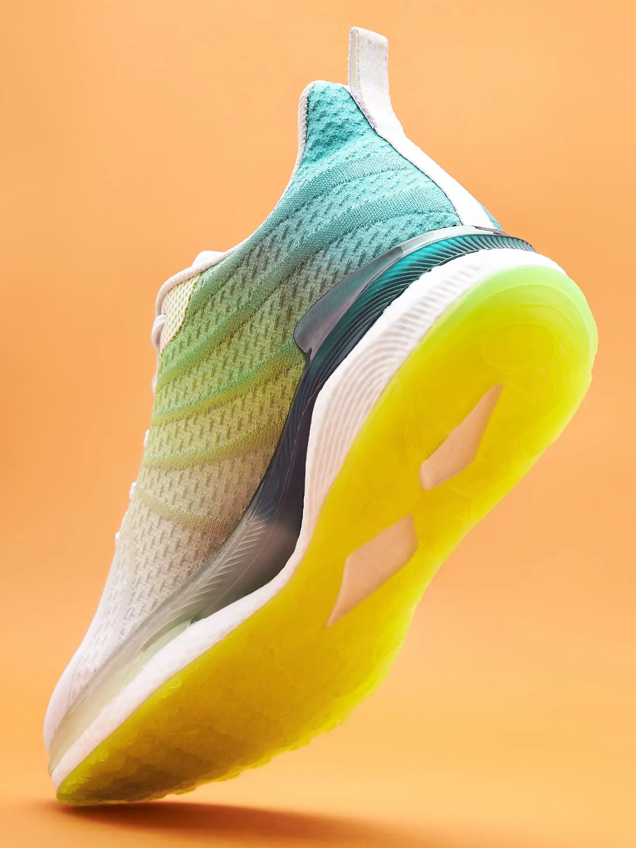 Avant Men's Rainbow Walking Shoes-Green/White