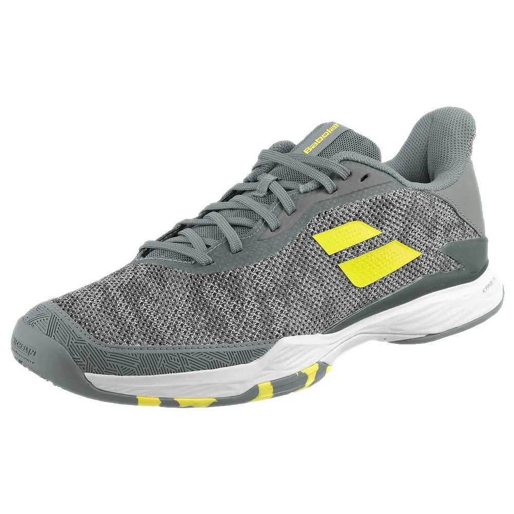 Babolat Men's Jet Tere Clay Tennis Shoes in Grey/Aero
