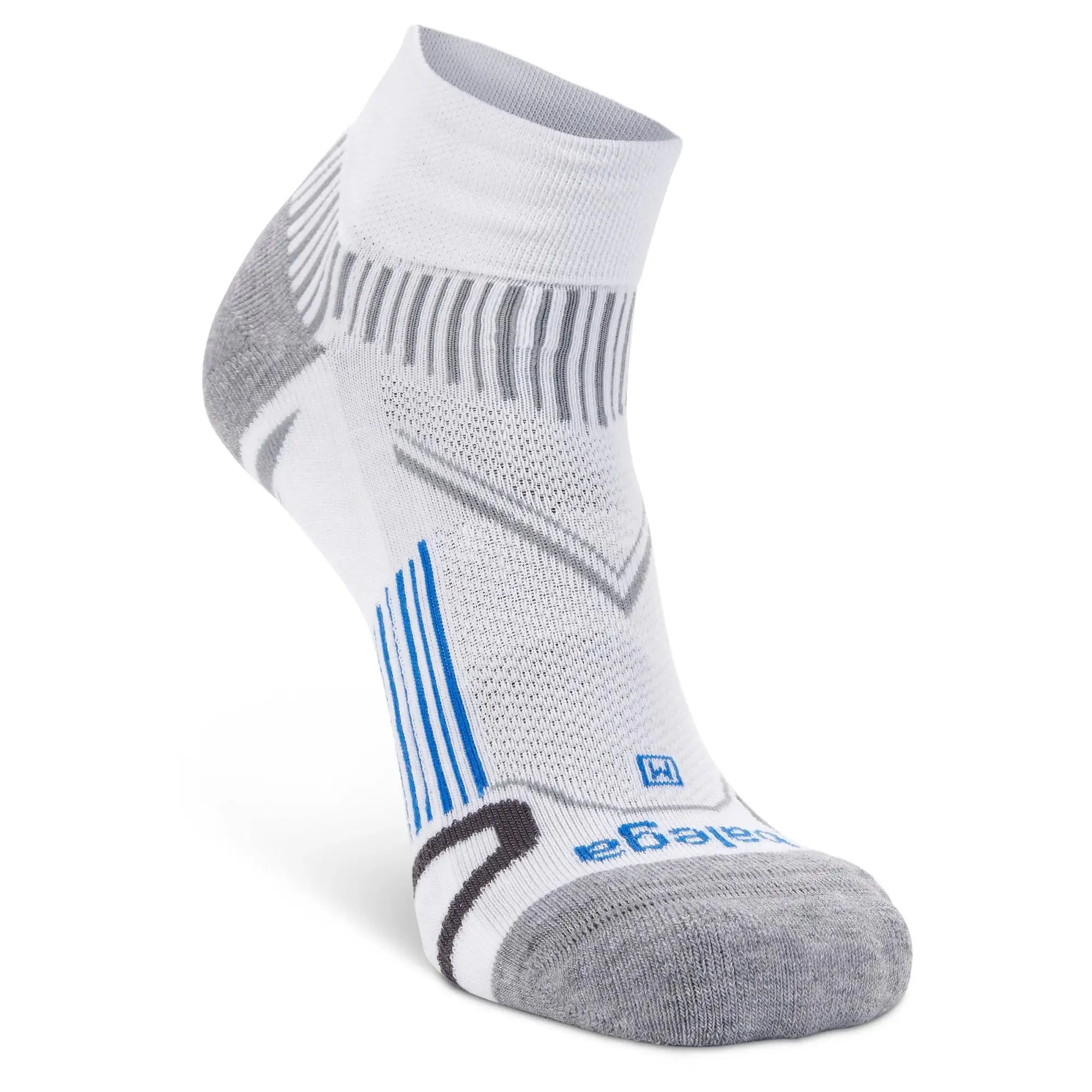 Balega Enduro Quarter Sock - White/Blue