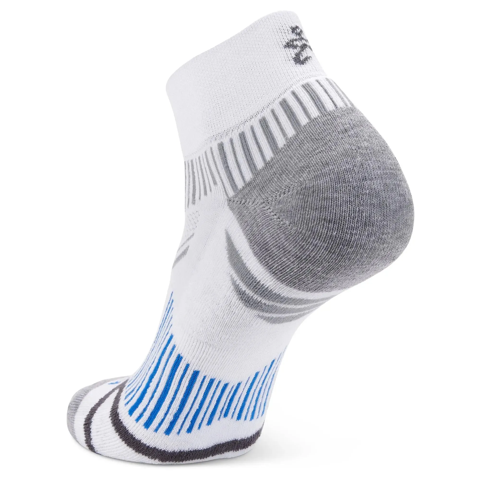 Balega Enduro Quarter Sock - White/Blue