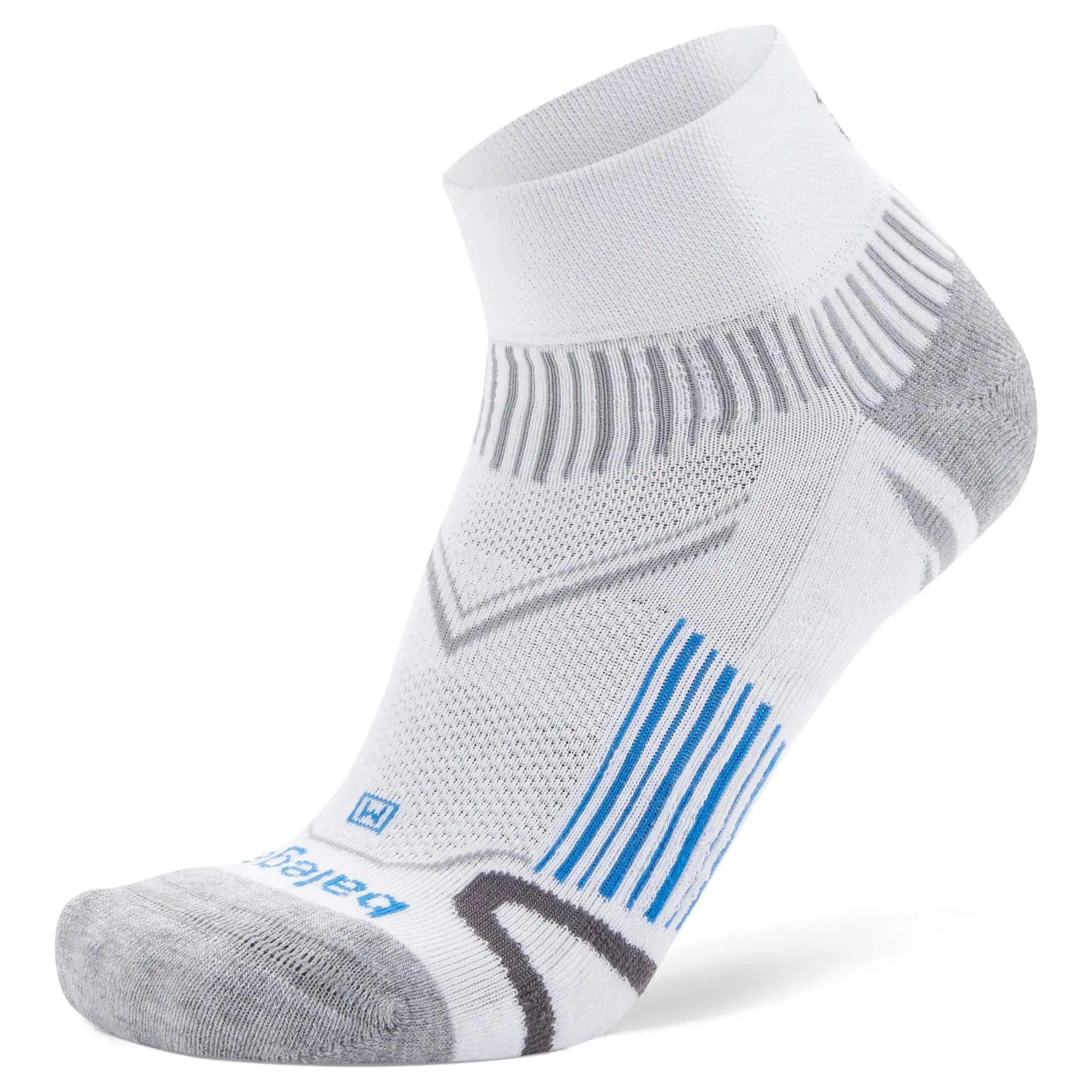 Balega Enduro Quarter Sock - White/Blue