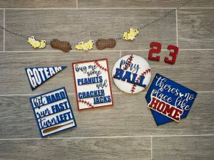 Baseball Tiered Tray