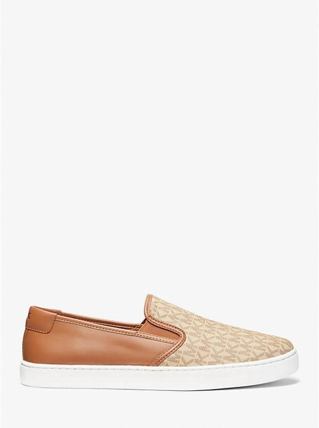 Cal Logo and Leather Slip-On Sneaker