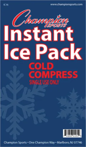 Champion Sports Instant Cold Compress
