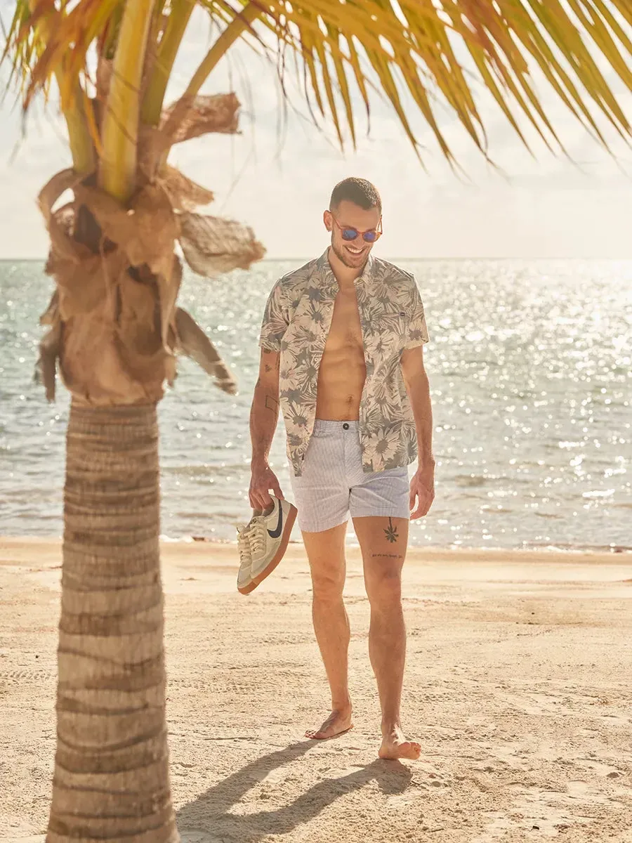 Chubbies Mens The Bushwoods 5.5" Seersucker Shorts
