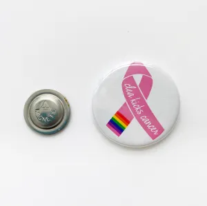 CLEA KICKS CANCER | MAGNETIC BUTTON