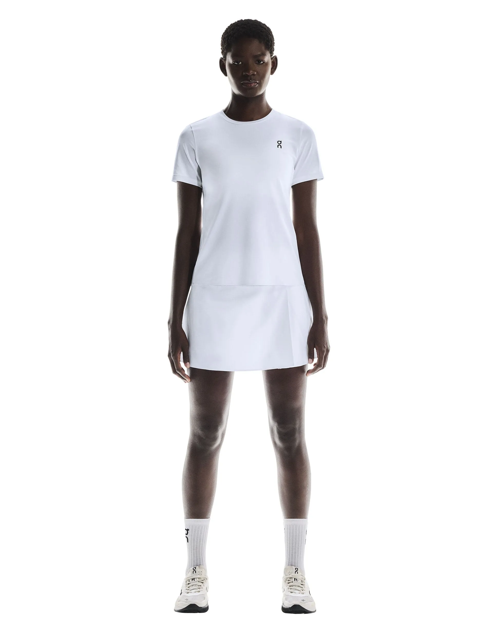 Court Skirt Pleated - White