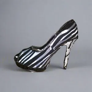 Cusom Zebra Shoes