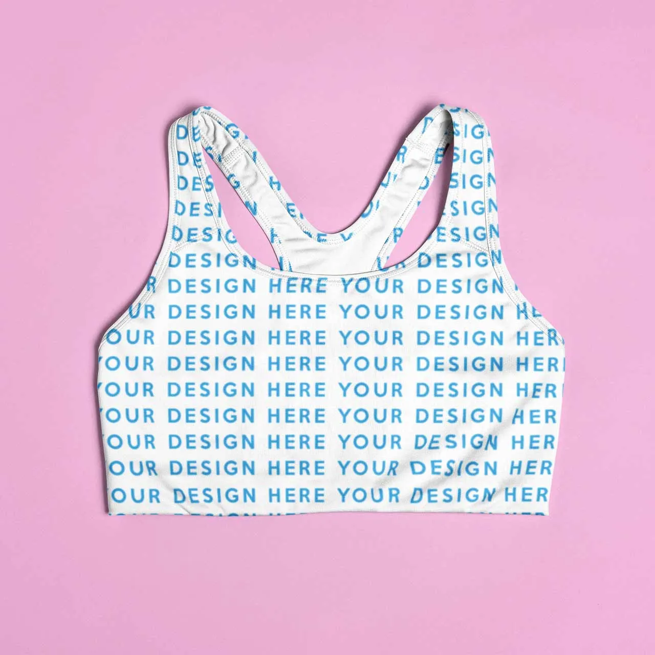 Custom Sports Bra - All Over Printed