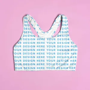 Custom Sports Bra - All Over Printed