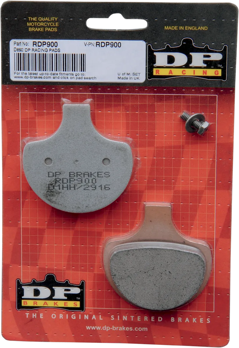 DP BRAKES Brake Pads - Harley-Davidson - RDP900 Sintered Metal Brake Pads