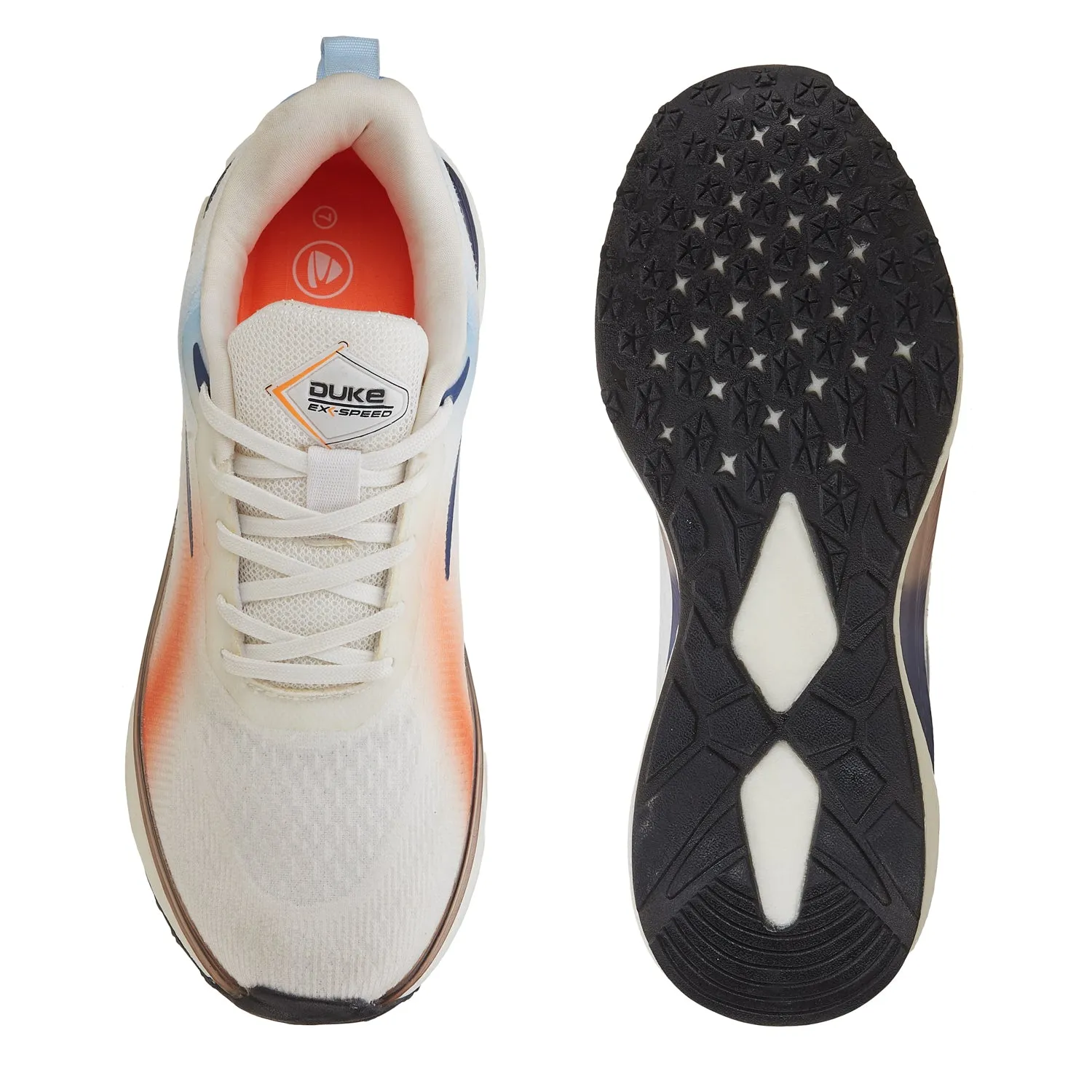 Duke Men Flyknit Mesh Sports Shoes (FWOL2080)