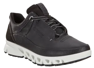 ECCO Multi Vent Low GTX Black Ladies Leather Gore-tex Sneakers