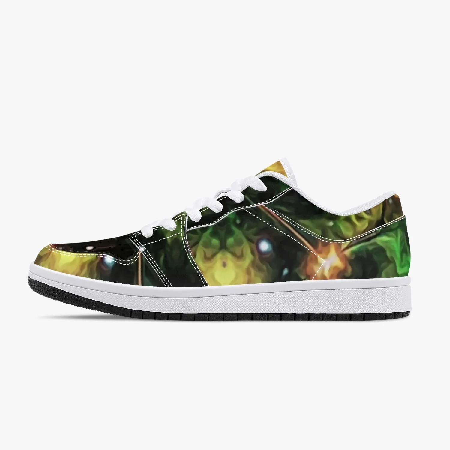 Eostarra Psychedelic Split-Style Low-Top Sneakers