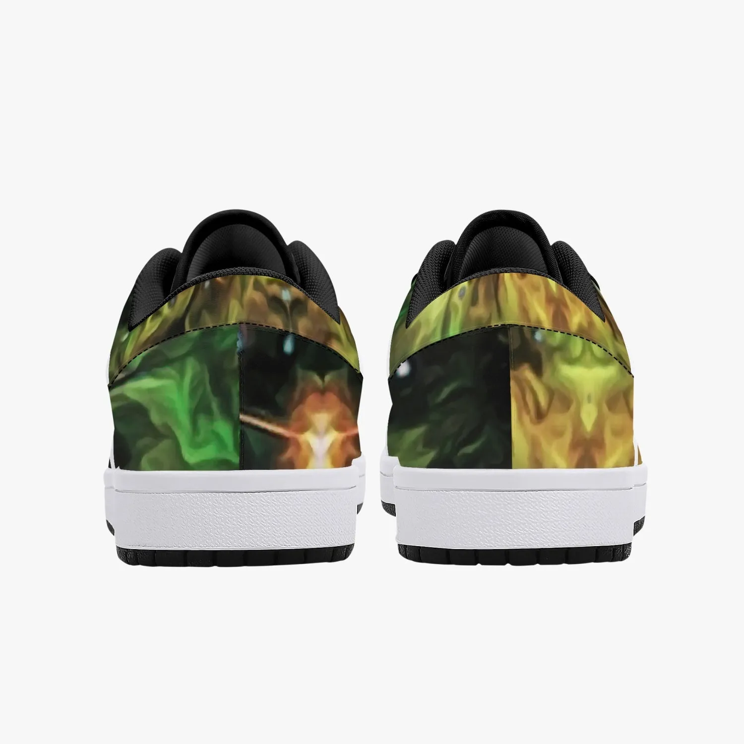Eostarra Psychedelic Split-Style Low-Top Sneakers