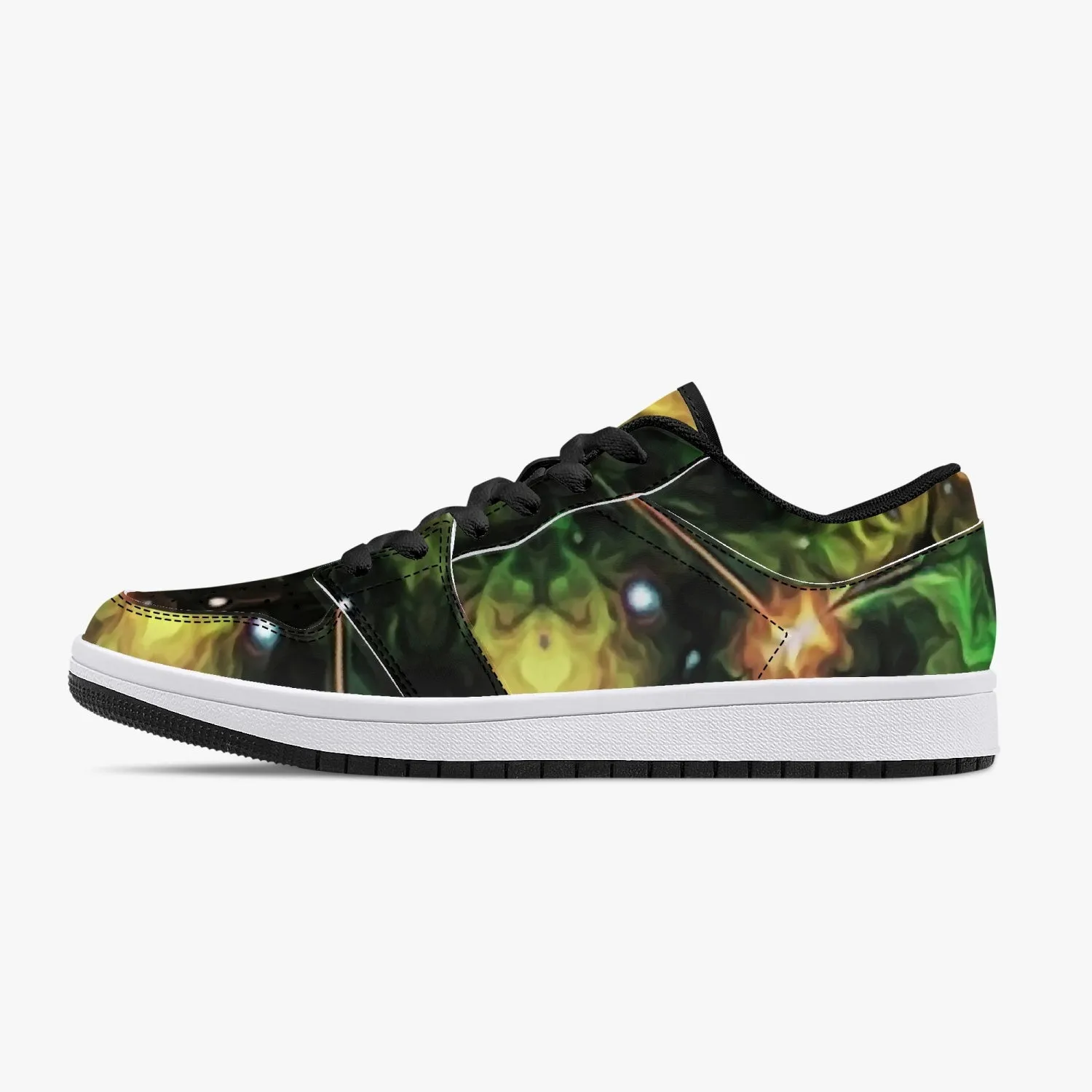 Eostarra Psychedelic Split-Style Low-Top Sneakers