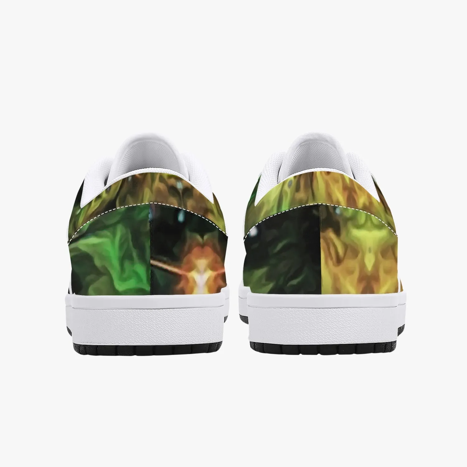 Eostarra Psychedelic Split-Style Low-Top Sneakers