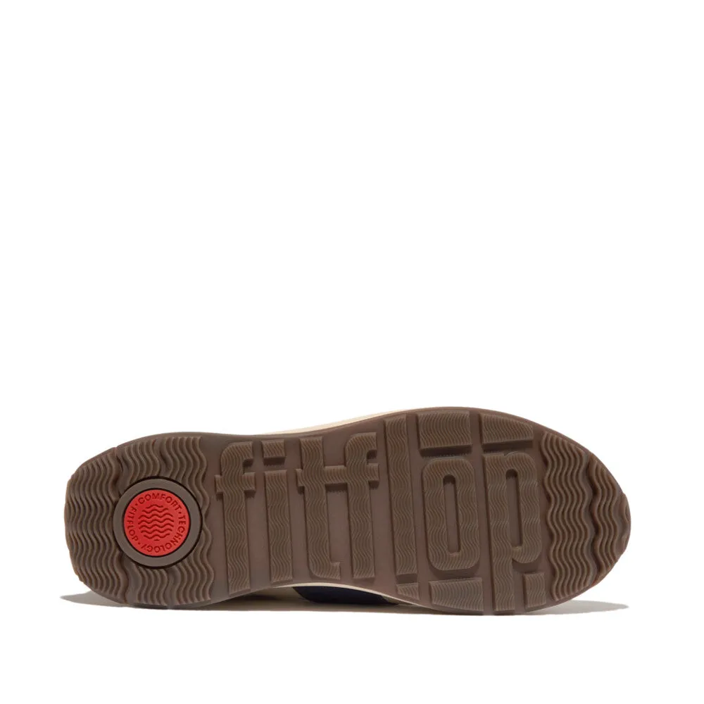 F-MODE Flow Men's Leather/Suede Sneakers