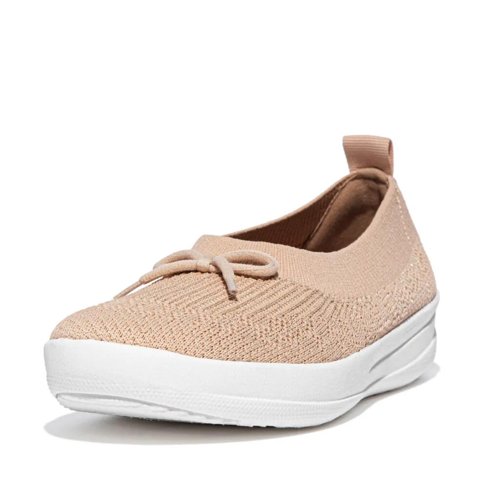 FitFlop ÜBERKNIT Ballet Pumps With Bow