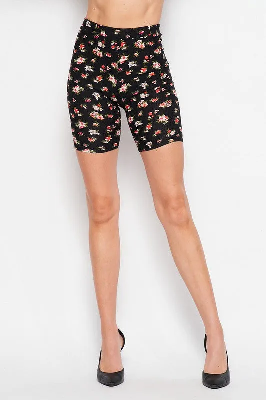 Floral Bike Shorts