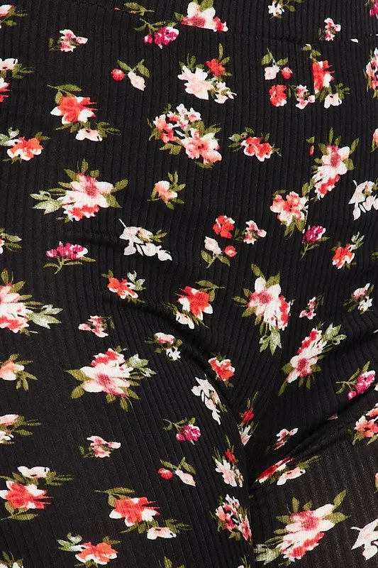 Floral Bike Shorts