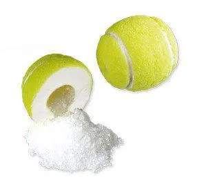 Giant Sour Tennis Gum Balls
