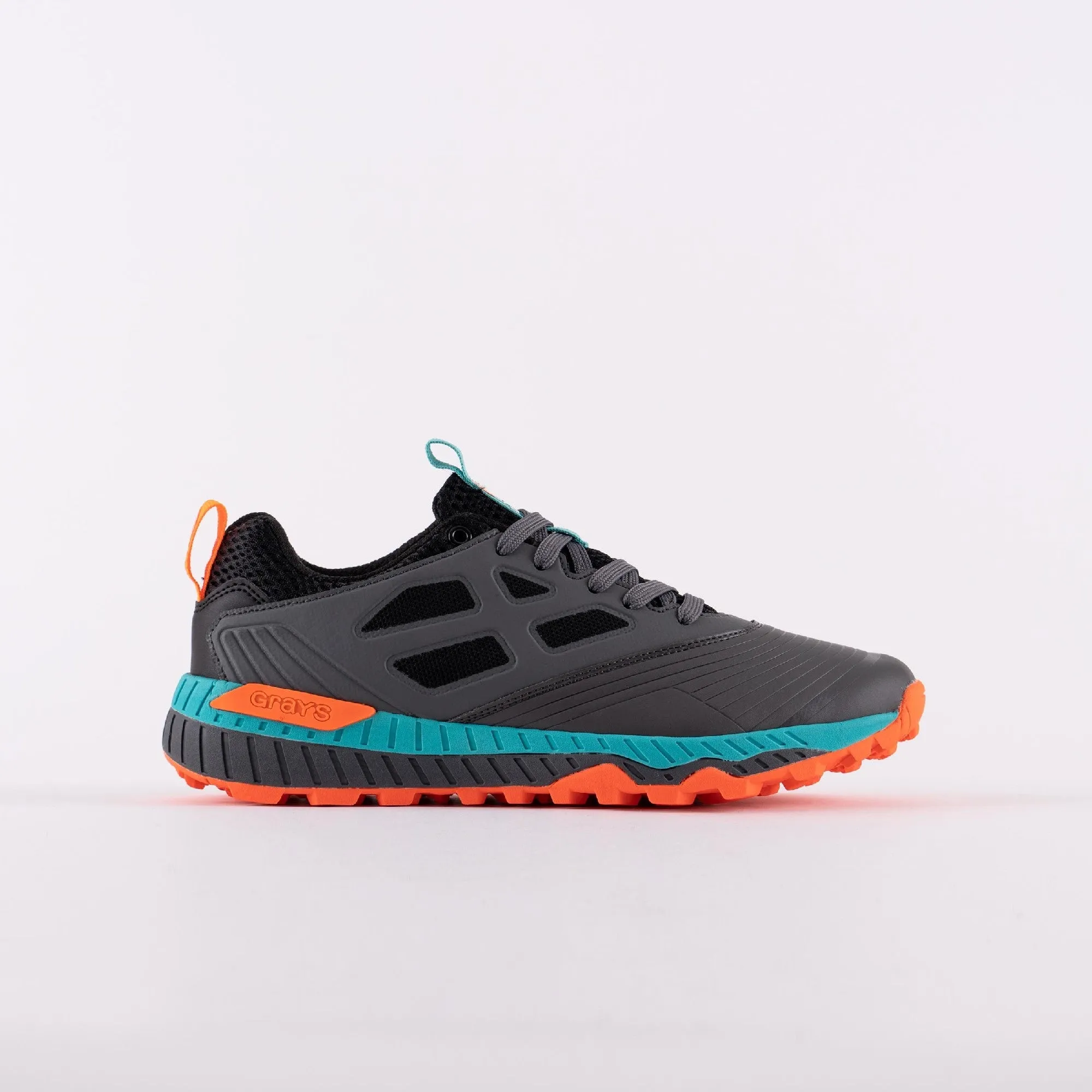 Grays Blitz Hockey Shoe Junior - Charcoal/Teal