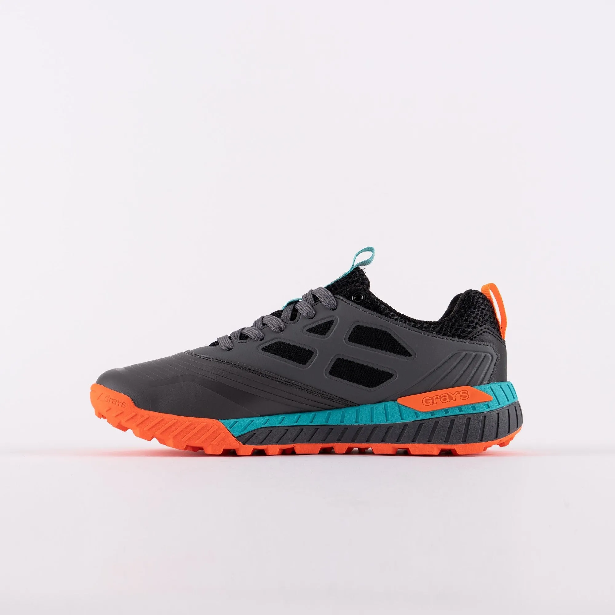 Grays Blitz Hockey Shoe Junior - Charcoal/Teal