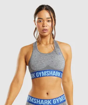 Gymshark Flex Sports Bra - Charcoal Grey Marl