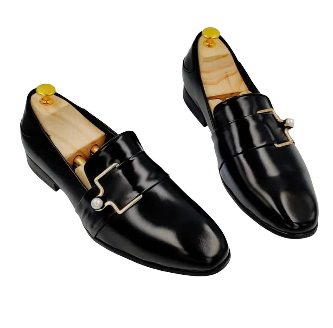 Jack Marc Shiny Mens Loafer