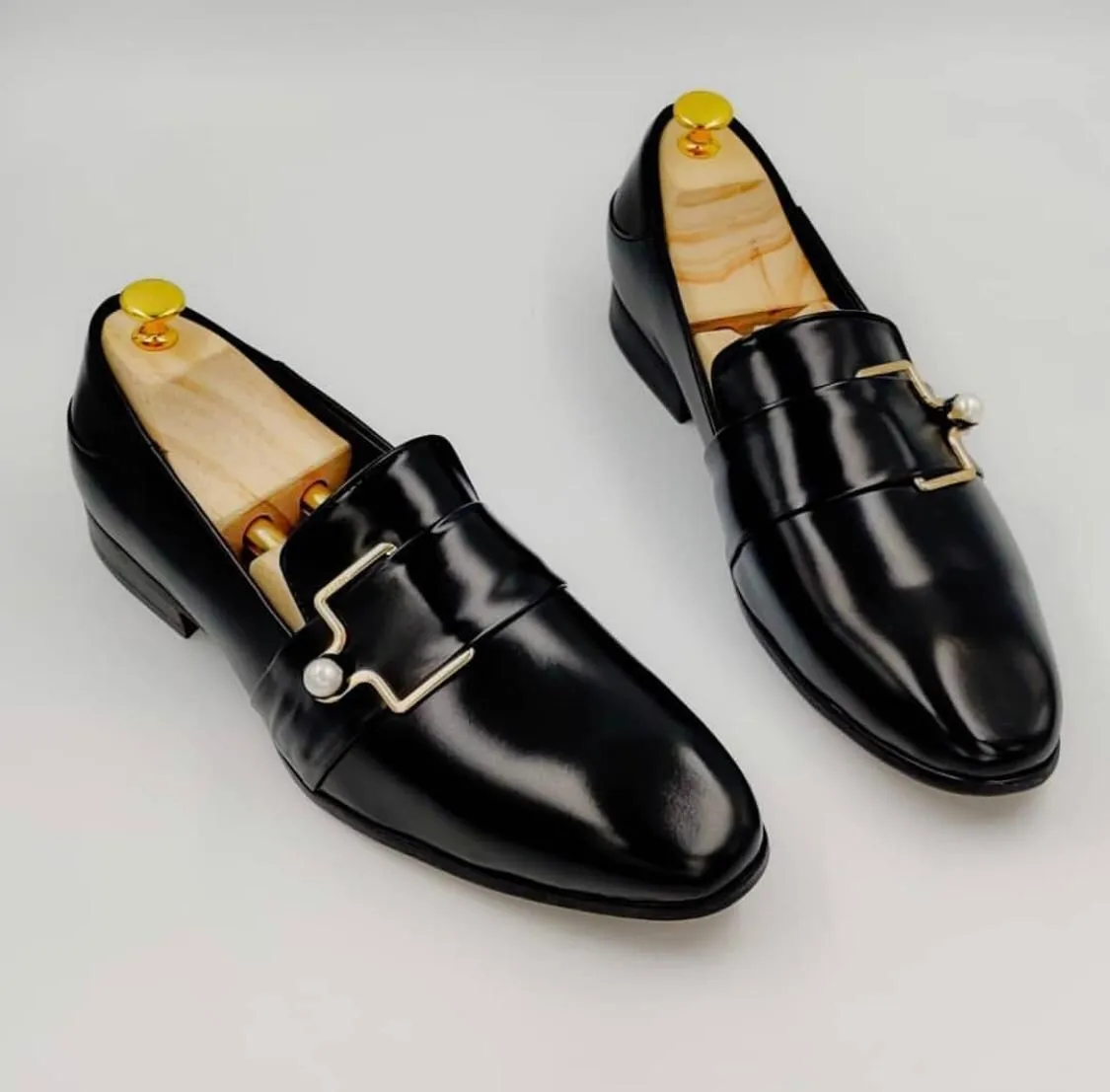 Jack Marc Shiny Mens Loafer