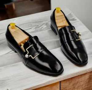 Jack Marc Shiny Mens Loafer