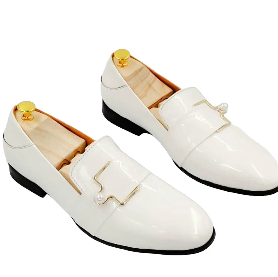 Jack Marc Shiny Mens Loafer