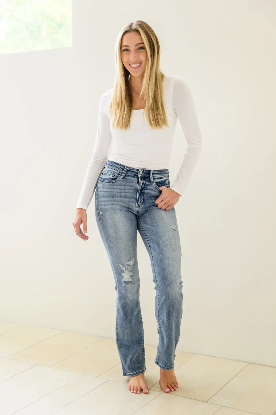 Judy Blue Booty Poppin Bootcut Jeans