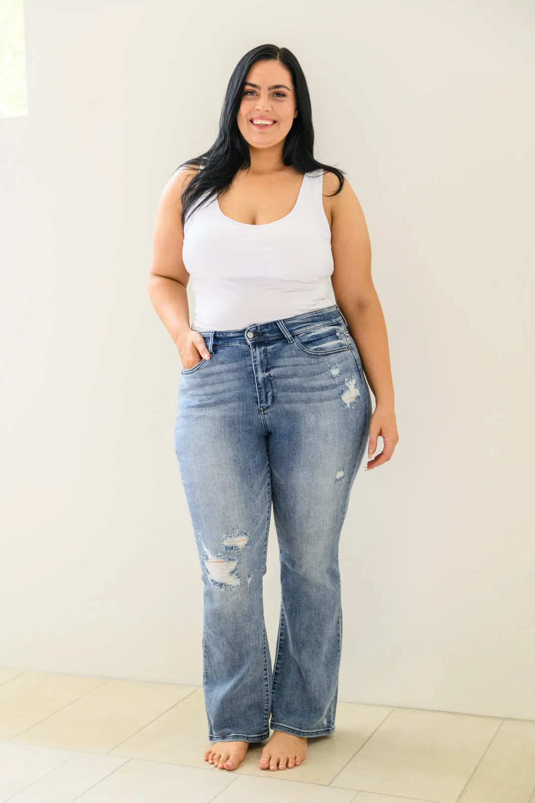 Judy Blue Booty Poppin Bootcut Jeans