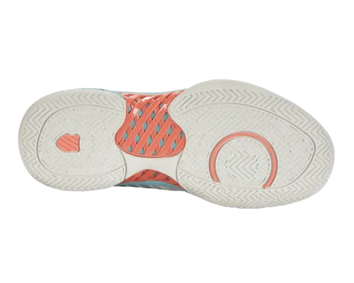 K-Swiss Women's Express Light 3 Blanc De Blanc Nile Blue Desert Flower Shoes